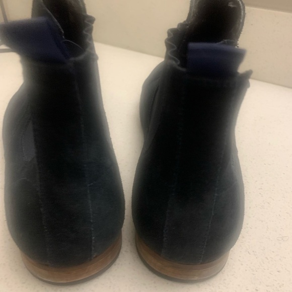 Men’s‎ RAIL Navy Blue Suede Chelsea Slip-on Boots Shoes 43 10 US - Picture 4 of 9